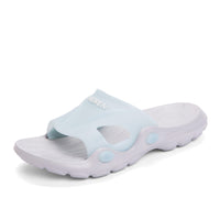 Indoor bathroom slippers for men Greyish blue