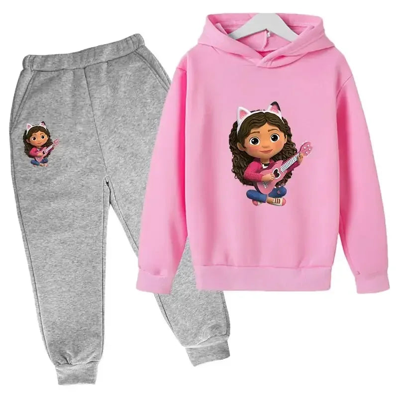 Toddler Girls Dollhouse Hoodies