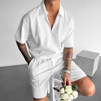 Summer Fashion Mens Clothing White