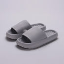 Summer EVA Solid Color Slippers Gray