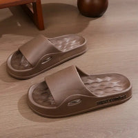 Thick Platform Slippers Coffee 36-37