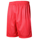 Summer knee shorts code male Red white