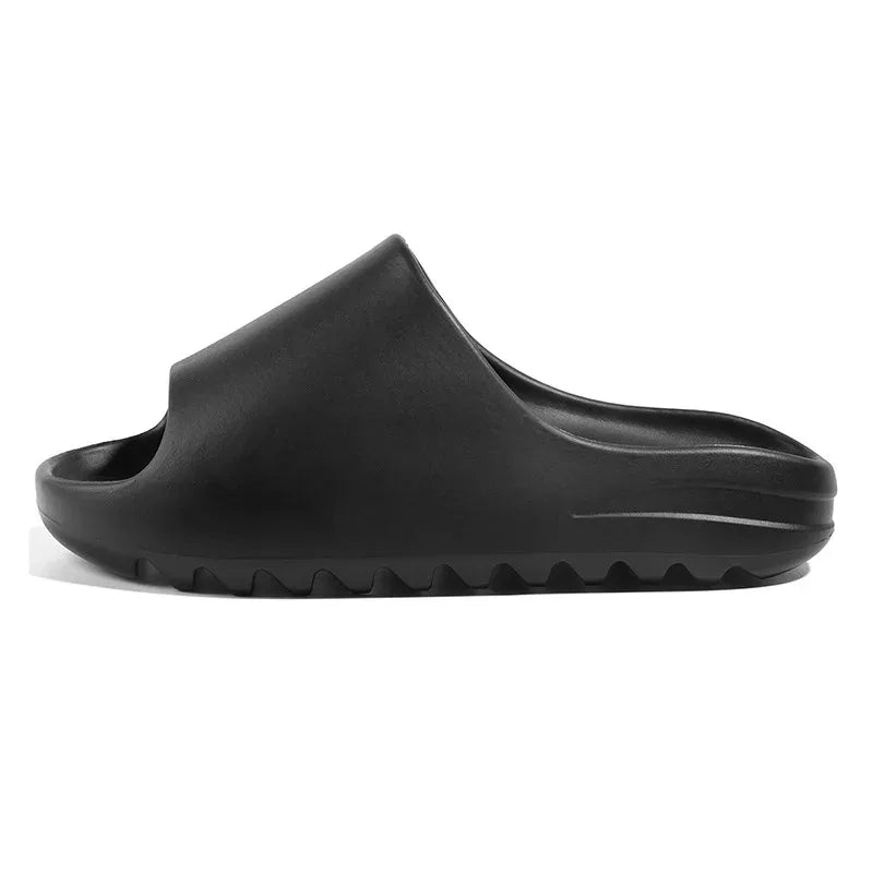 Summer Slippers Soft Bottom Black 5.5