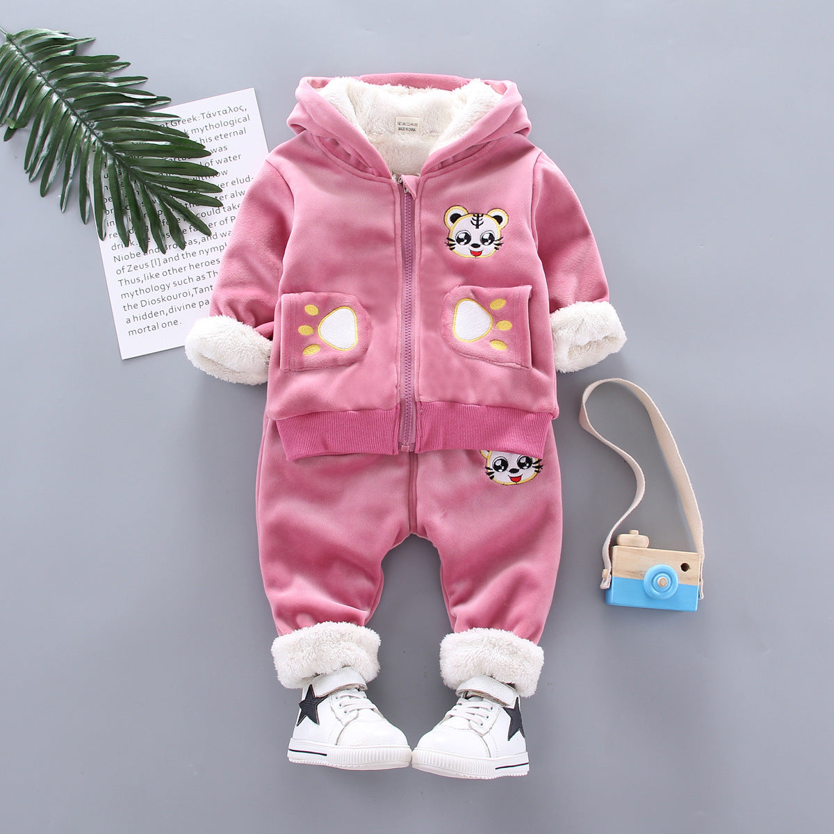 Children's clothing sports suit Pink 1style