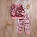 Candy-colored children's Loungewear Red