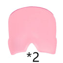 Ice Headache Relief Gel Eye Mask Double layer pink 2pcs