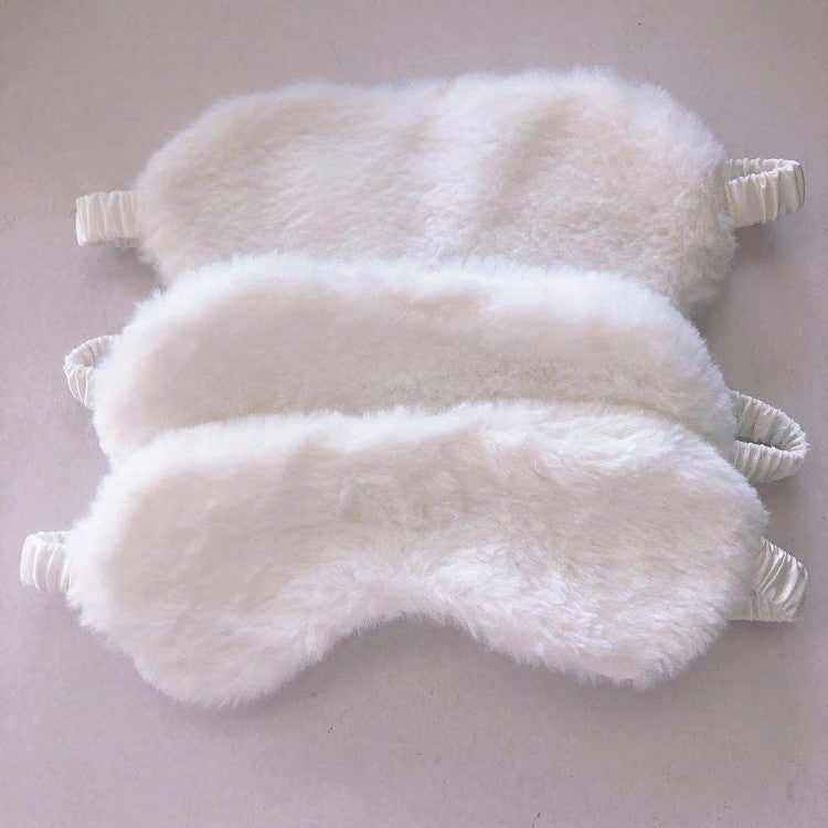 Plush eye mask Double Fur