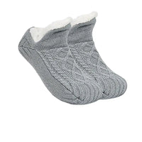 Warm Floor Socks Solid Gray 43-45 28cm