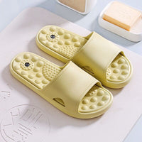 Non-slip Thick Bottom Hotel Club Bath Massage Slippers Green