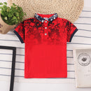 Children Clothes Baby Wear Children's T-Shirt 617 red