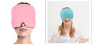 Ice Headache Relief Gel Eye Mask 1Pink1Sky blue