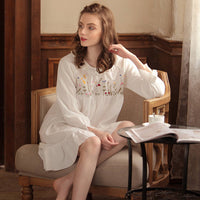 Pure cotton ladies pajamas set