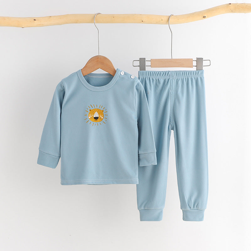 Baby Girl Winter Newborn Clothing Set Blue Lion