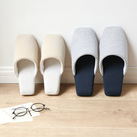 Striped Soft Bottom Bedroom Slippers