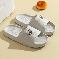 Summer Printing Cute Slippers GRAY 38.5