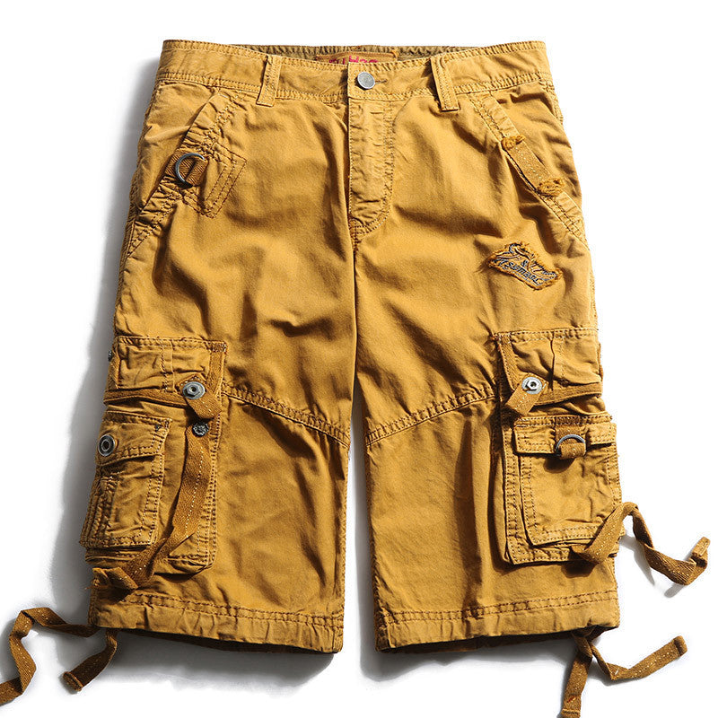 Multi-bag tooling shorts Yellow