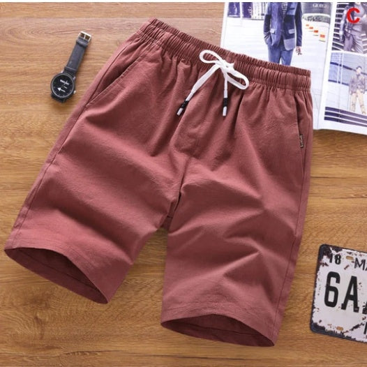 Summer Shorts for men Red