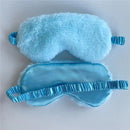 Plush eye mask Blue