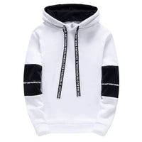 Unisex Hoodies Long Sleeve White M