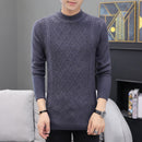 Men's cashmere padded sweater Dark Grey