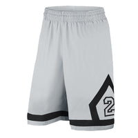 Outdoor training shorts male Gray black