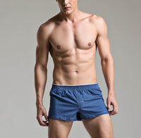 Cotton Check Men's Boxer Shorts