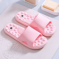 Non-slip Thick Bottom Hotel Club Bath Massage Slippers Pink