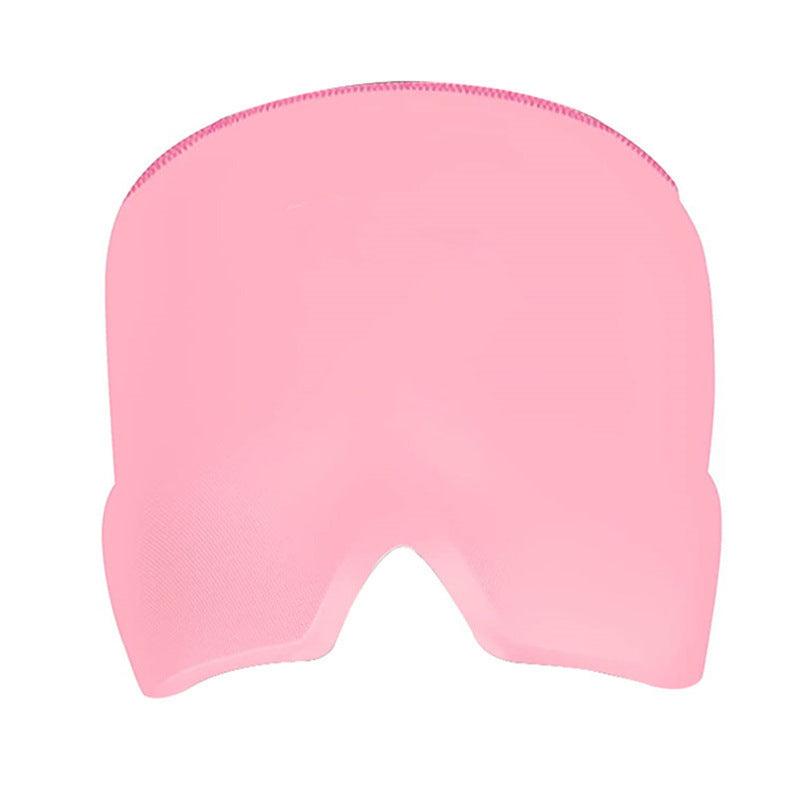 Ice Headache Relief Gel Eye Mask Double layer pink