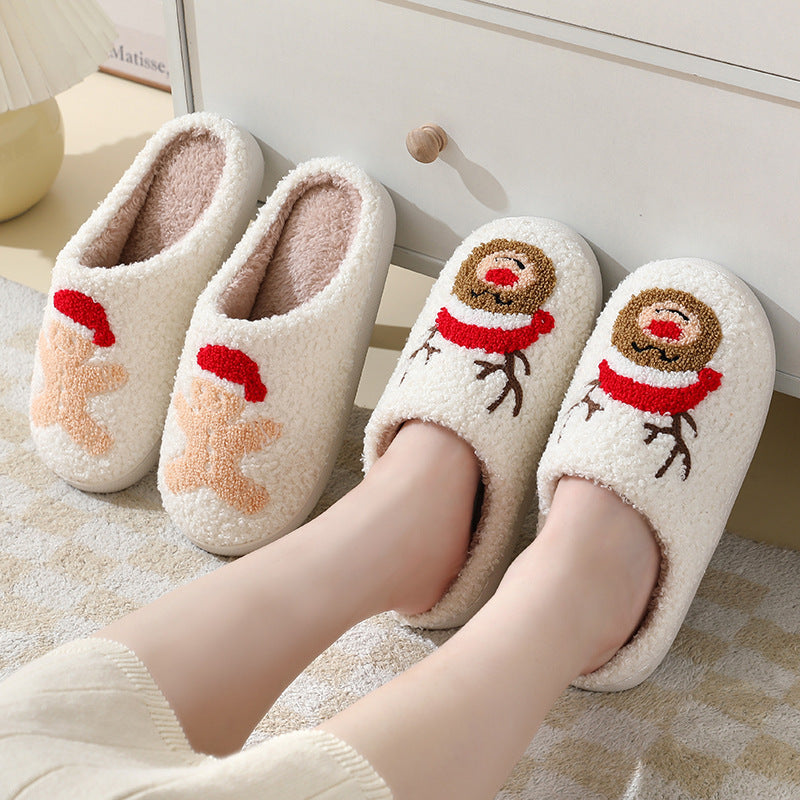 Home Slippers Cute Cartoon Cotton Slippers