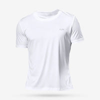 Men's Jogging T-Shirts Quick Dry WHITE L