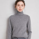 Pile up collared cashmere sweaters