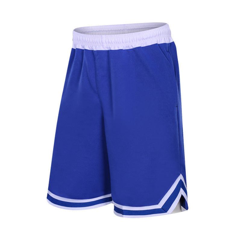 Basketball shorts and sweatpants 307 blue plate