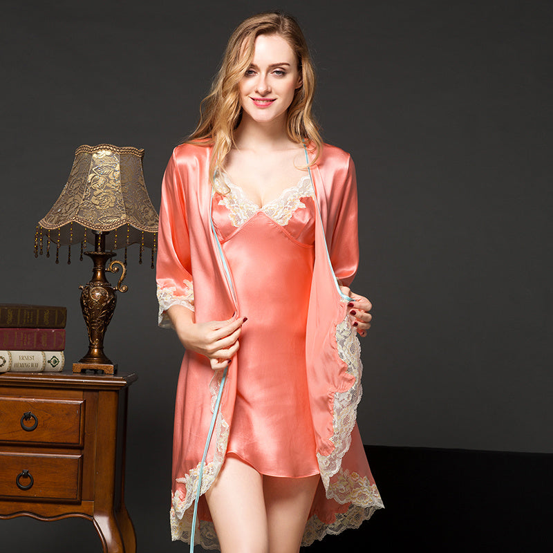 Silk Sleepwear Set For ladies