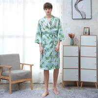 Ice Silk Couple Pajamas Thin suit