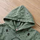 Boy's Hooded Spring And Autumn Wear