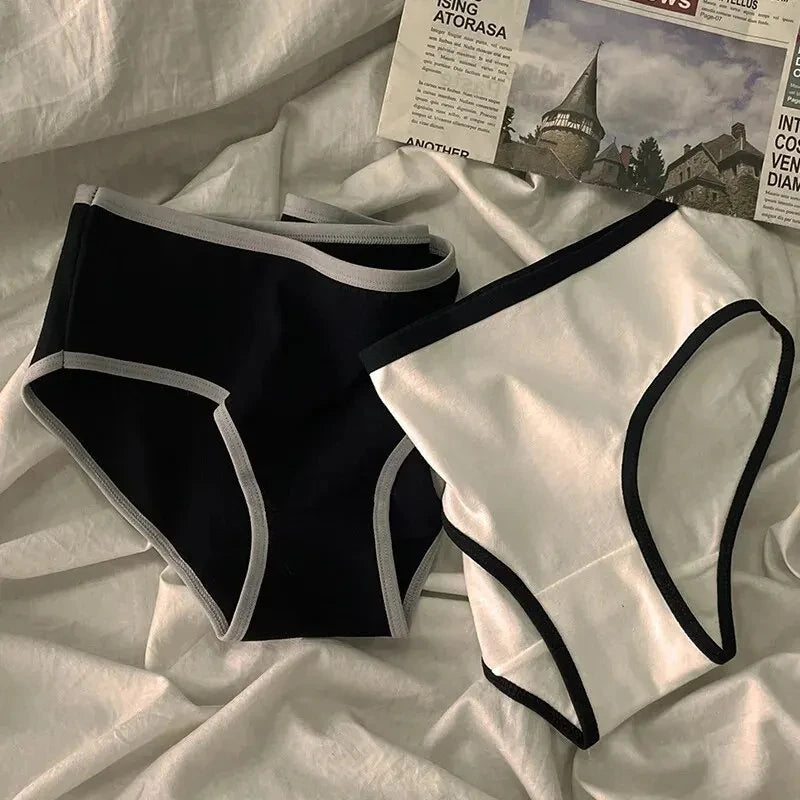 3pcs Minimalist Girls' Underwear