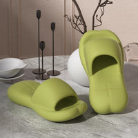 Air Cushion Eva Slippers For unisex Green