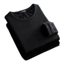 Men's Long-sleeved T-shirt Black L 50-60KG