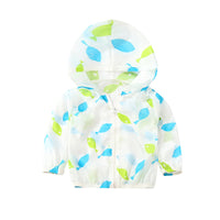 Children's Soft Skin Clothing Thin And Breathable Green fish