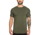 New Gym Wear Plain Shirts Custom Mens Fitness Sports Clothing