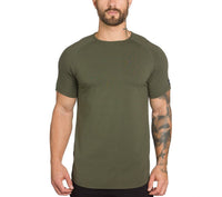 New Gym Wear Plain Shirts Custom Mens Fitness Sports Clothing