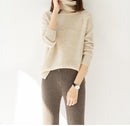 Cashmere sweater pineapple knit wool bottoming shirt