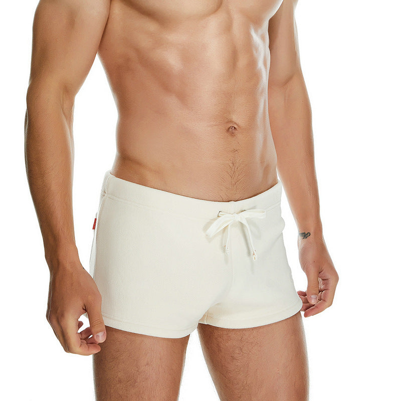 Men's Breathable Leisure Underwear White