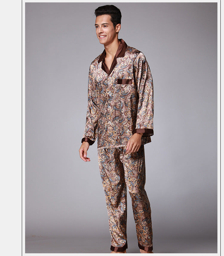 Silk pajamas set