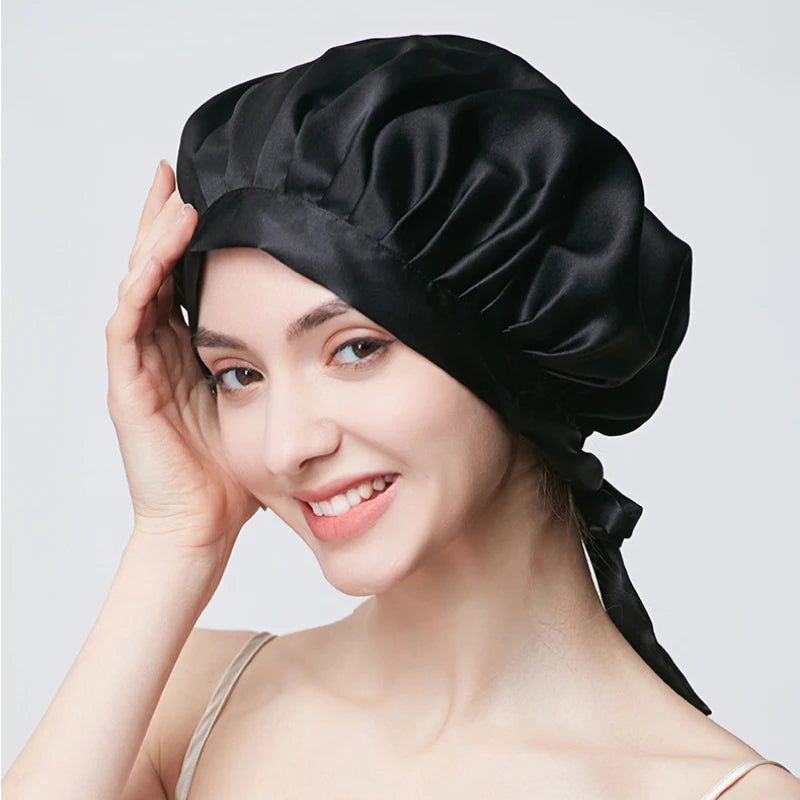 Pure Silk Hair Bonnets For Women