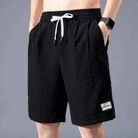 Silk Shorts -Trend Casual black XL59-65KG