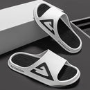 Flip-Flops Outdoor Non-slip Slip Slip-on Slippers White