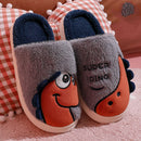 Warm Home Soft Bottom Couple Cotton Slippers