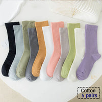 3/5/8/10 Pairs of Sports Socks 5 Pair Color 1022 EU 38-44