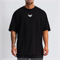 Oversized T Shirt Men's Drop Shoulder Short Pajamas